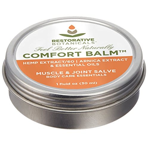 Restorative Botanicals Comfort Balm Hemp Oil Extract Salve 60 mg