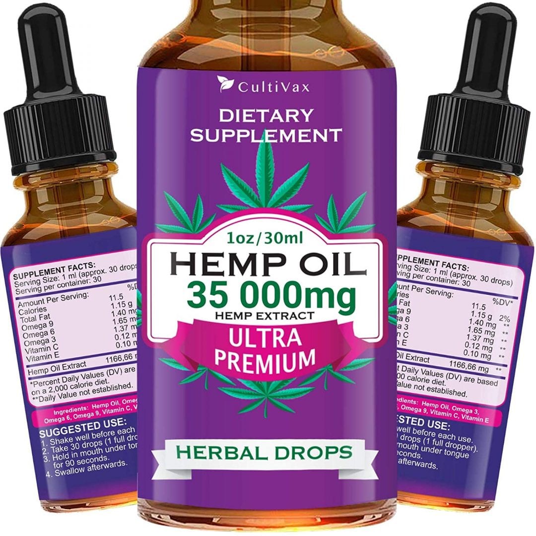 Hemp Oils Omega 369 Ships Free!