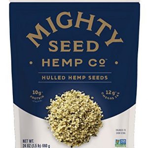 Mighty Seed Non GMO Hemp Hulled Seeds Vegan Friendly 24 Ounce