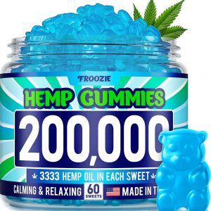Froozie 200,000 MG Natural Anxiety Stress Relief Premium Hemp