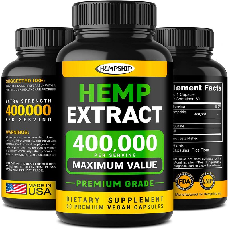 Dr Leaf Premium Grade Hemp Extract Anxiety Stress Supplements